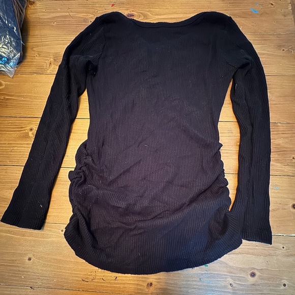 full moon Tops - Full moon maternity medium black
